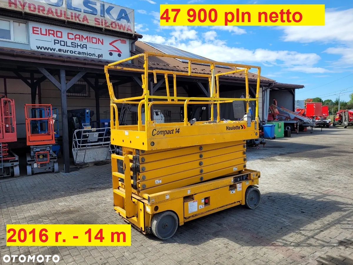 JLG podnośnik nożycowy elektryczny 6 m 8 m 10 m 12 m 14 m 16 m - 14