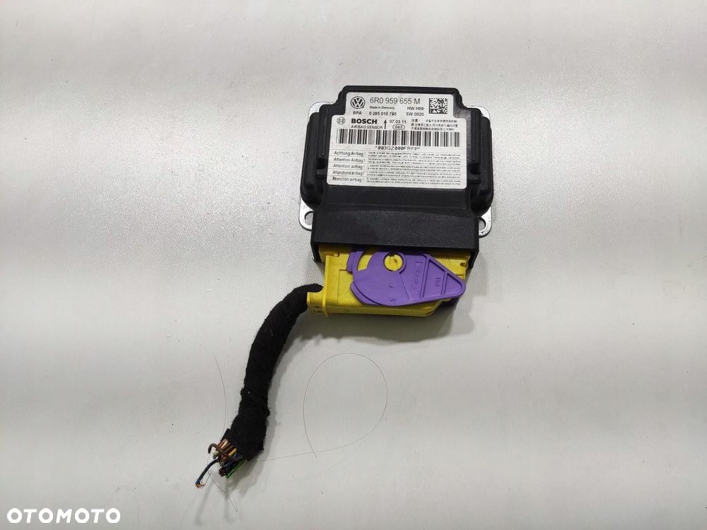 PODUSZKA PODUSZKI AIR-BAG PASY SENSOR VOLKSWAGEN POLO V 6R 2009-2013 EUROPA - 13