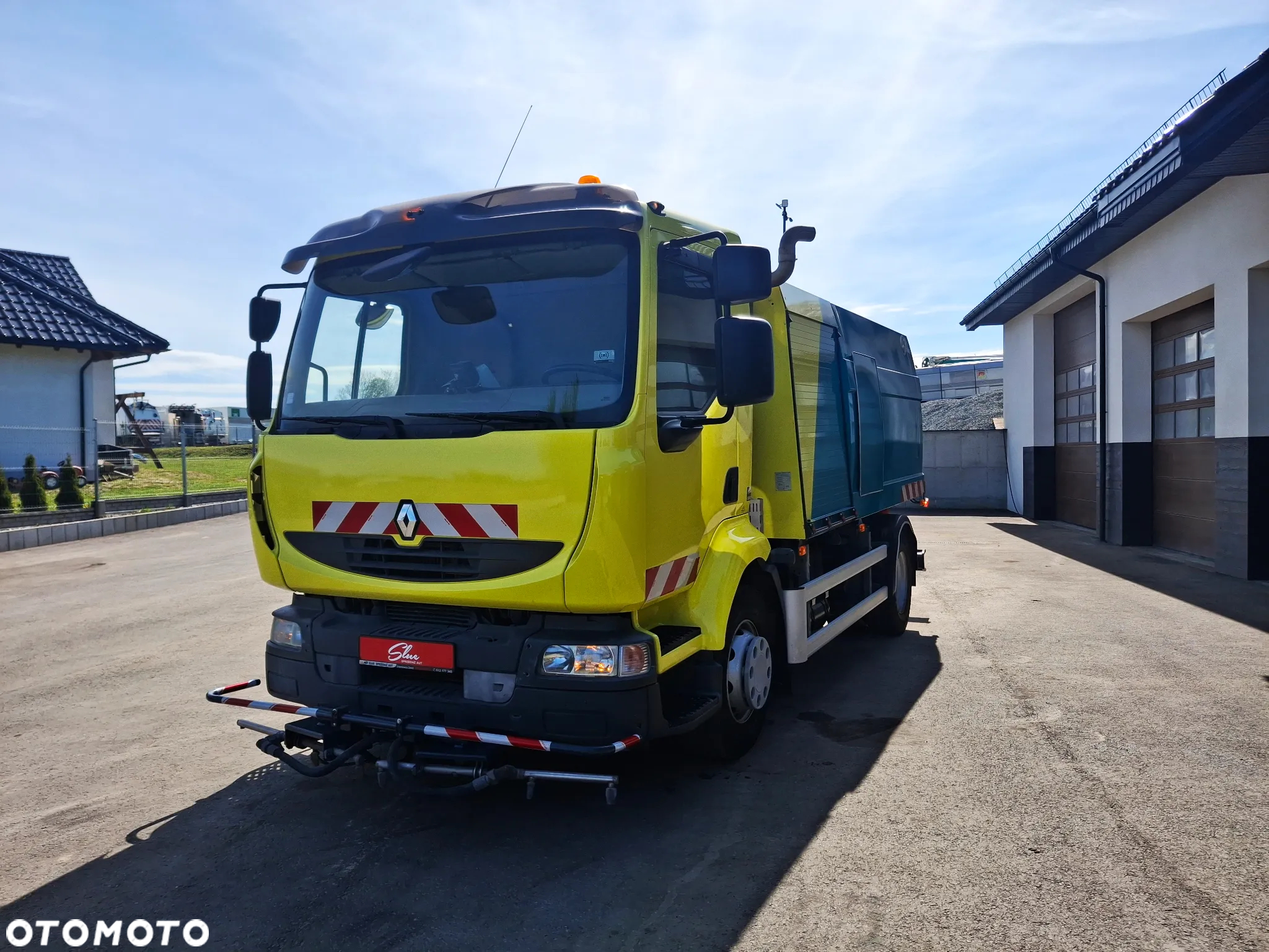 Renault Midlum 220 Polewaczka Myjka Karcher Mycie Ulic Myjka Drogowa Podlewanie Mycie Ciśnieniowe Cysterna 2012r 1782 MTH Hydrostat - 2