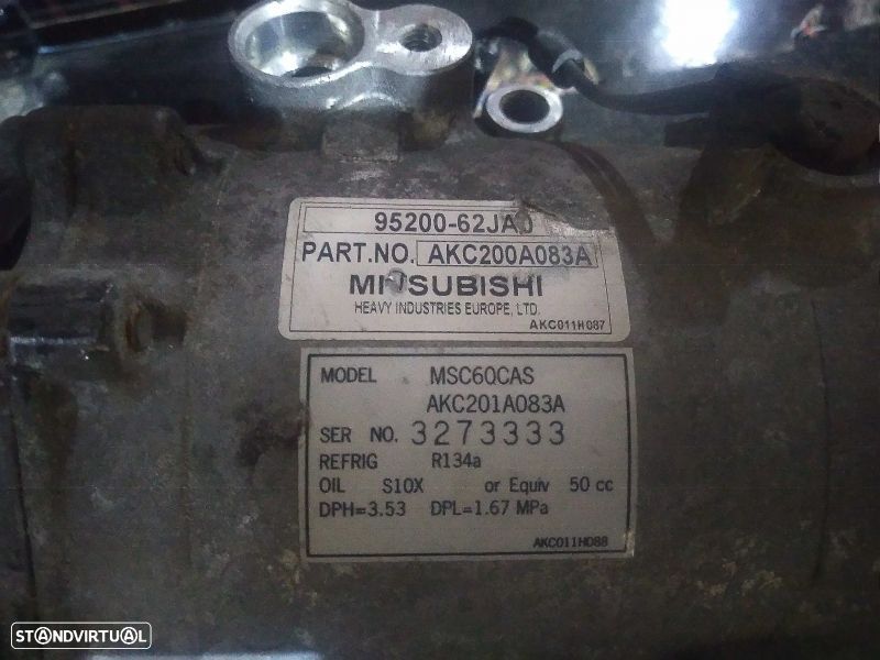 Compressor Do Ar Condicionado Suzuki Sx4 (Ey, Gy) - 3
