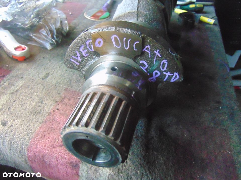 Wał korbowy 2,8 TD iveco dukato