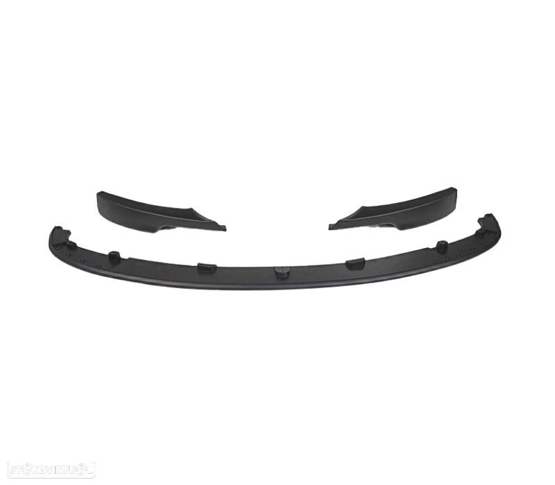 LIP SPOILER FRONTAL BMW E90 LCI 08-12 LOOK M PERFORMANCE PRETO BRILHANTE - 3