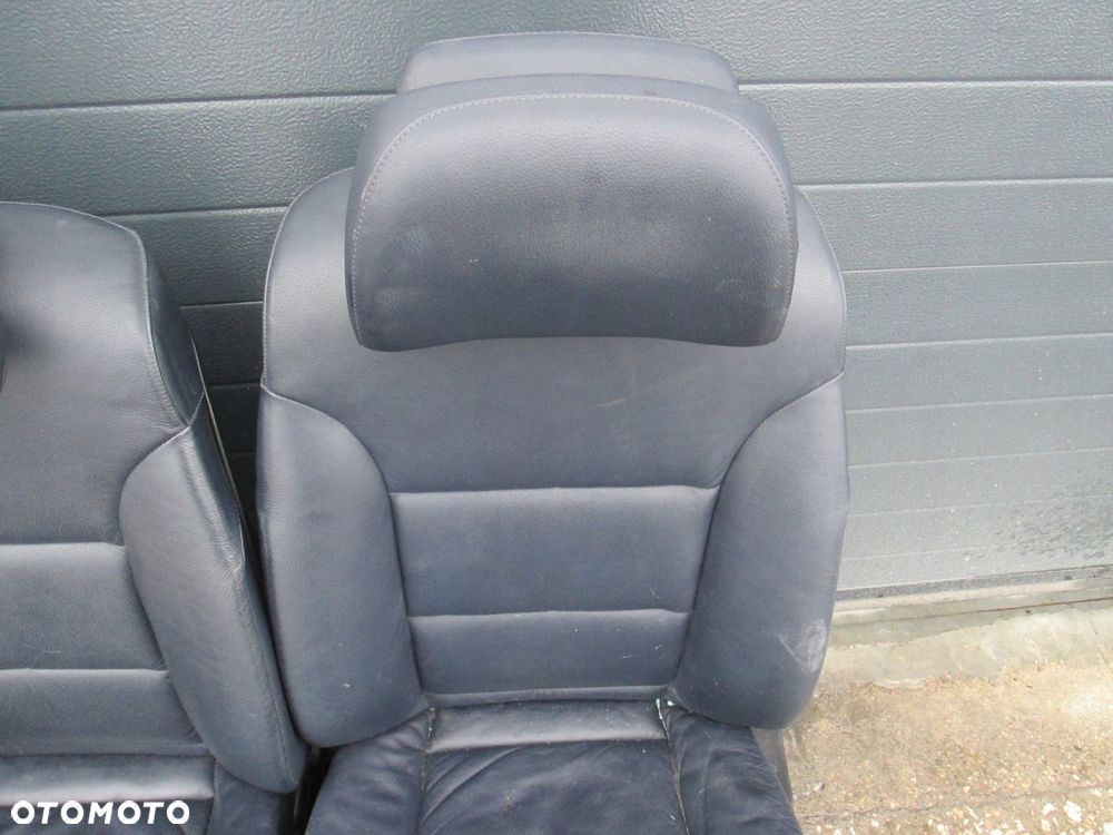 BMW E61 LCI FOTELE SKÓRZANE KANAPA KPL GRZANE ELE - 5