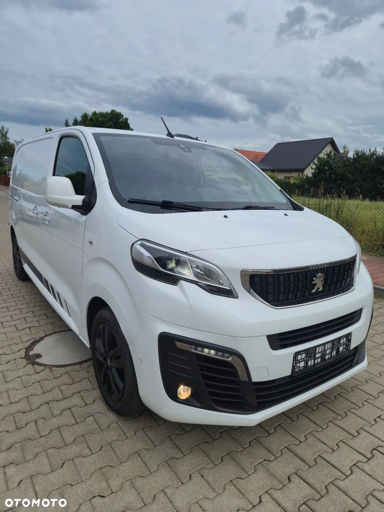 Peugeot Expert 2021r 180koni L2 Long 160Tys km SPORT Full Head-up ACC Klimatronic 2x el.drzwi Webasto Blis Led BIXenon Alu 17'' 100% Bezwypadek Stan idealny - 9