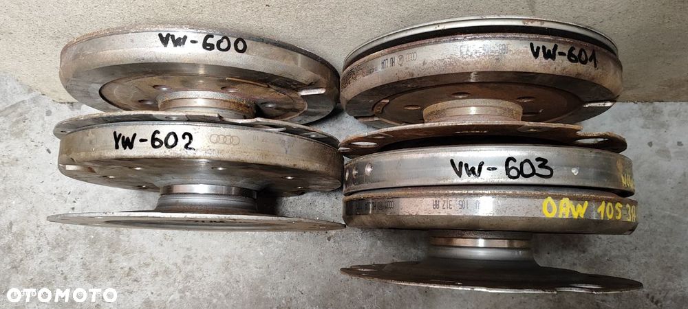 VOLKSWAGEN VW AUTOMAT AUTOMATYCZNE DIESEL / BENZYNA SPRZĘGŁO KOŁO ZAMACHOWE TARCZA DOCISK DWUMAS - 30