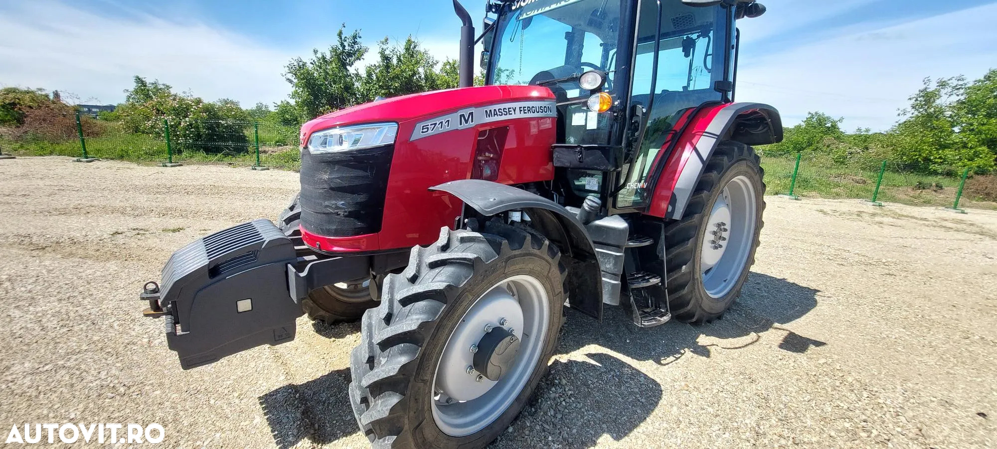 Massey Ferguson MF 5711M CAB ES 4WD CU ROTI INGUSTE KIT FRANARE PNEUMATIC - 4