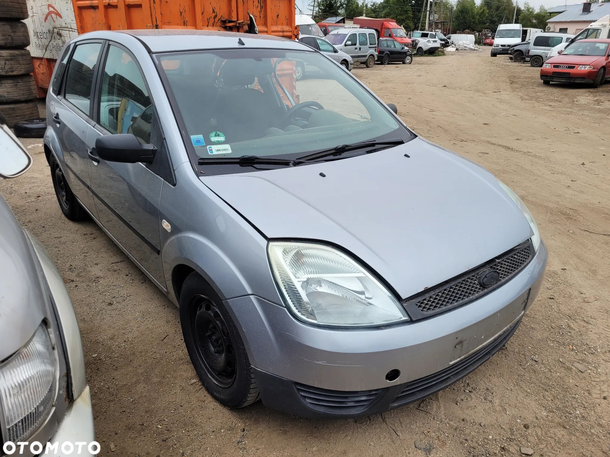ford fiesta mk6 74 maska zderzak lampa grill błotnik drzwi zbiornik paliwa szyba lusterko klamka - 1