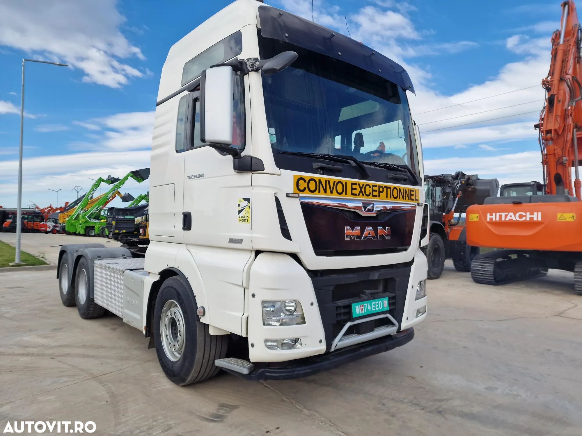MAN TGX 33.640 6x4, 2019, 353.513km, 650CP euro 6, XXL, cutie automata+INTARDER 6 trepte, 2 paturi, goarne, parasolar, girofar, Anv balon punte fata NOI, posibilitate leasing PROMOTIE 50.900 EUR+Tva - 1