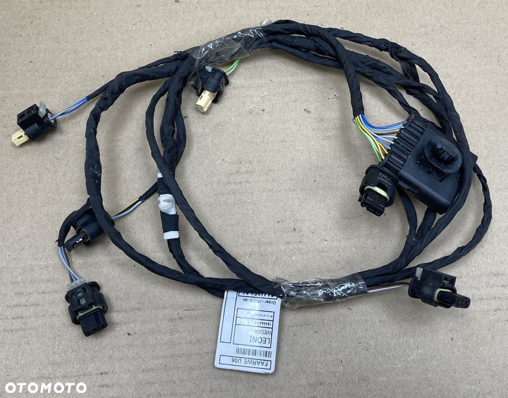 BMW 2 U06  WIĄZKA INSTALACJA CZUJNIKÓW PDC PRZÓD 5A410F7 5A410F3 - 2