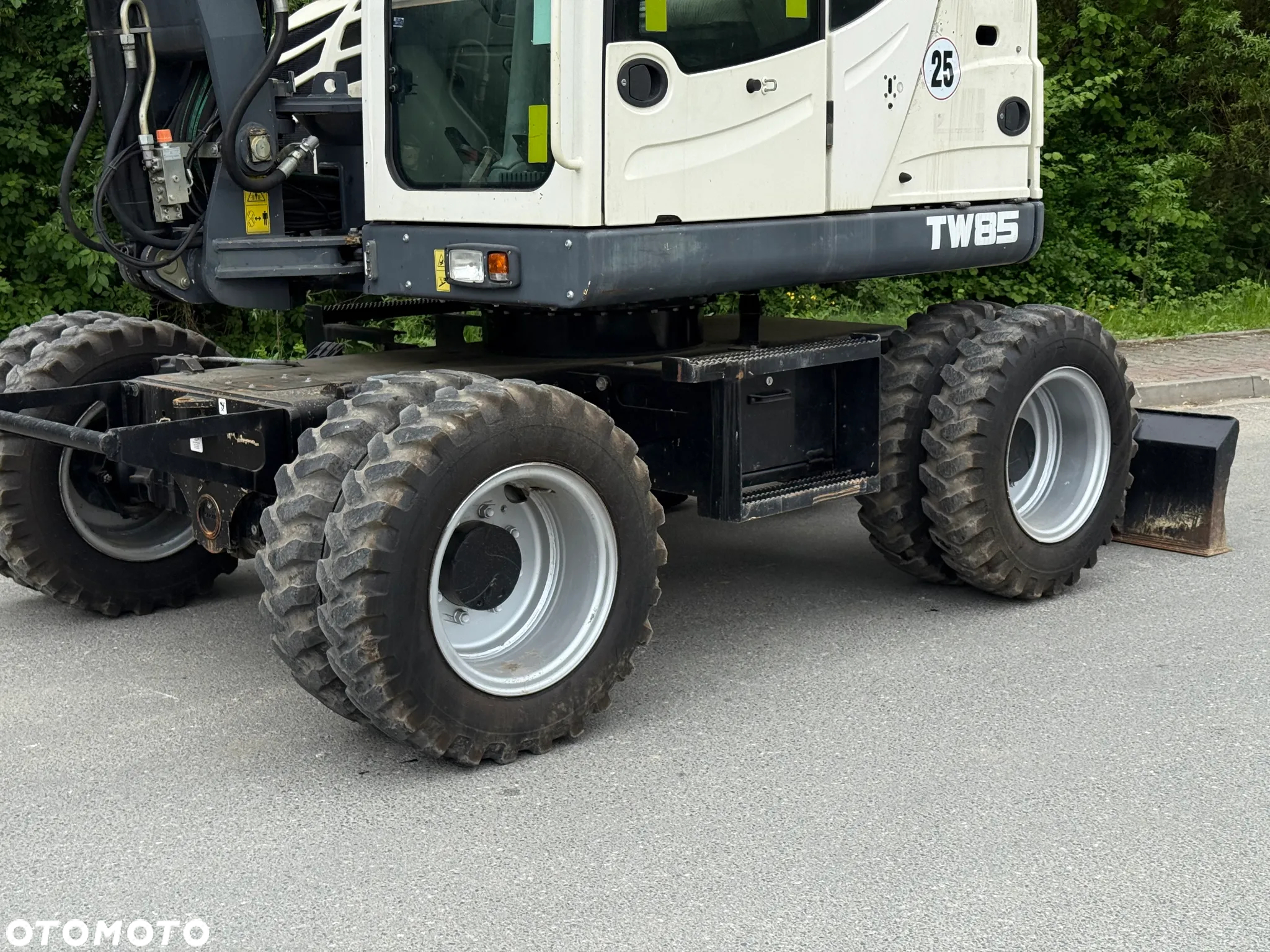 Terex * Koparka Kołowa TEREX TW 85 * Sprowadzona * Rototilt * - 25
