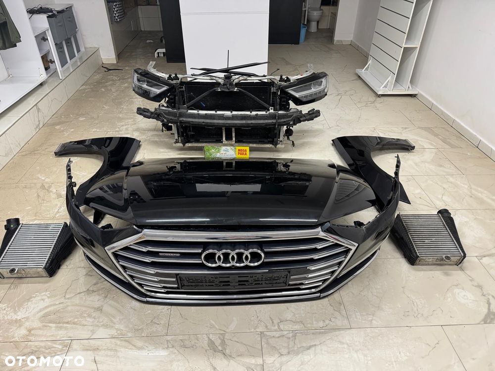 Audi A8 D5 2021 Ly9T kompletny przód  4N0941195 8W0121003C - 1