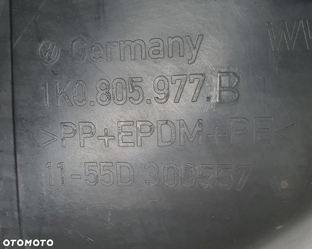 NADKOLE LEWY PRZÓD CZĘŚĆ TYLNA VW GOLF V 1K0805977B - 3