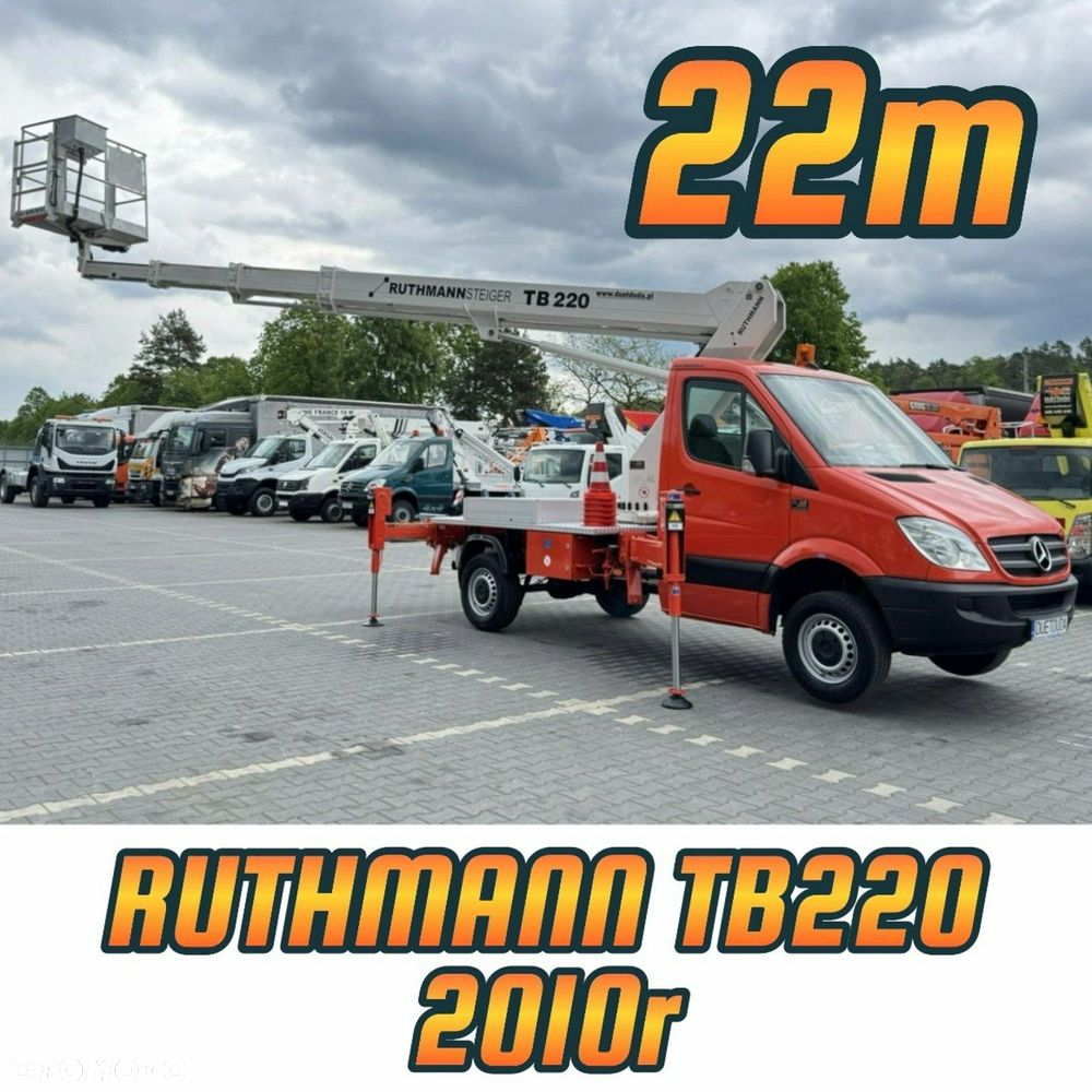 Nissan Zwyżka Podnośnik Koszowy 4X4 CABSTAR MAXITY SPRINTER - 15