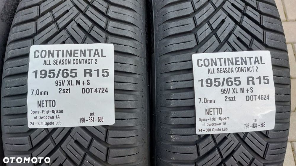 Opony Continental 195 65 R15 Rok 2024 - 2