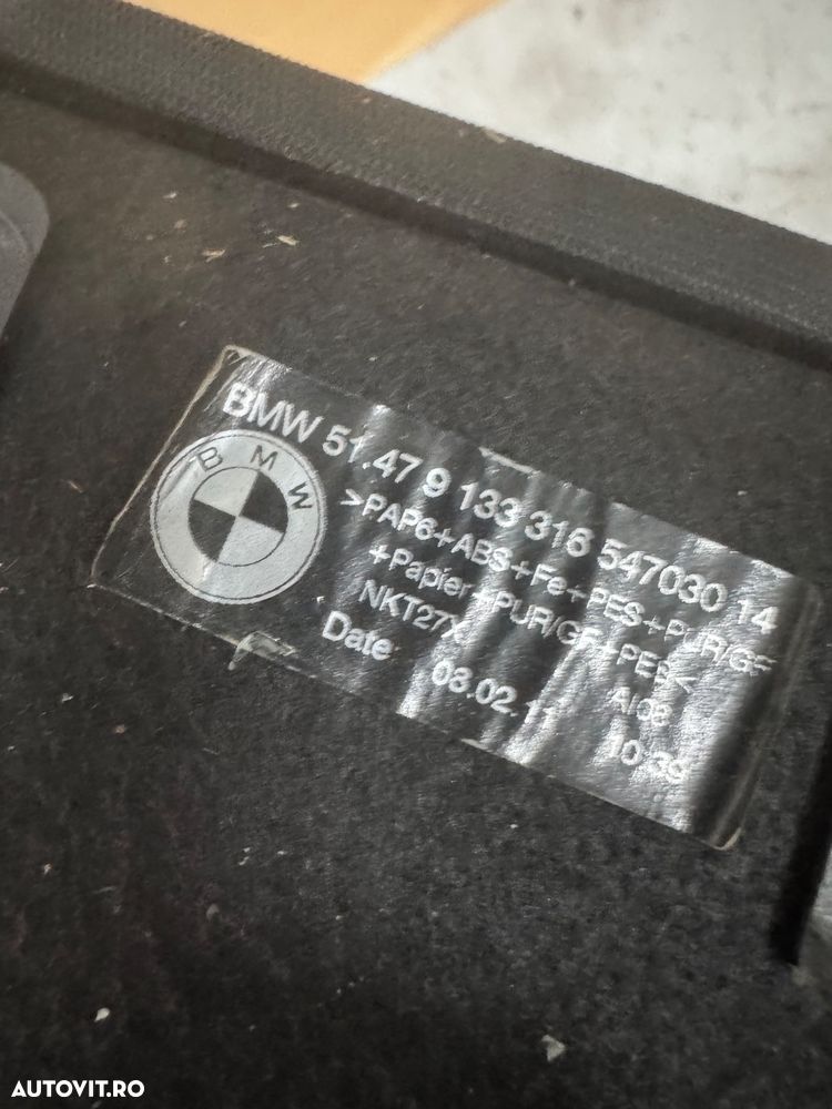 window shelf rulou portbagaj bmw x6 f16 - 2