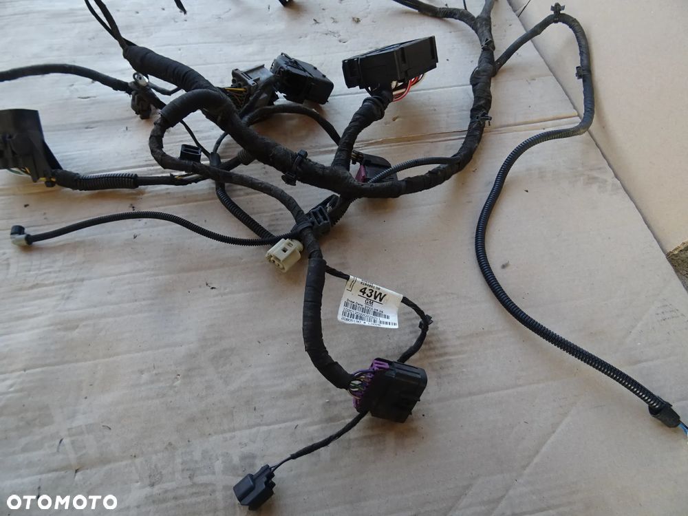 INSTALACJA ELEKTRYCZNA POD MASKĘ WIĄZKA KOMORY SILNIKA OŚWIETLENIA PRZÓD OPEL ZAFIRA C TOURER - 4