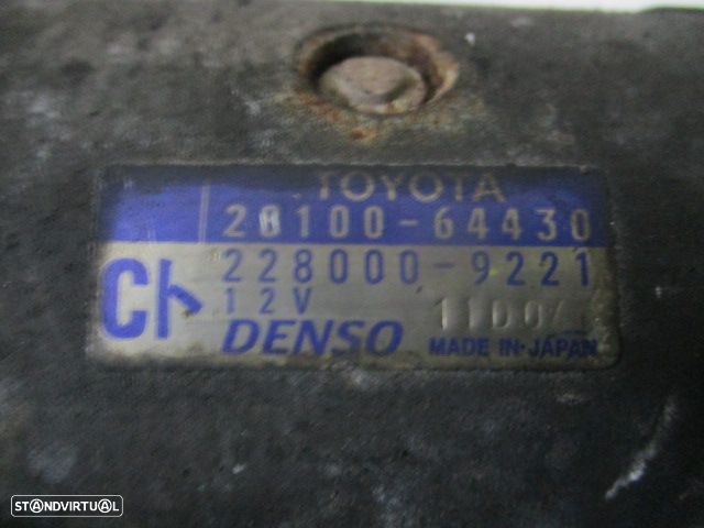 Motor De Arranque 2810064430 2280009221 TOYOTA RAV 4 2003 2.0 D4D 115CV 5P AZUL - 5