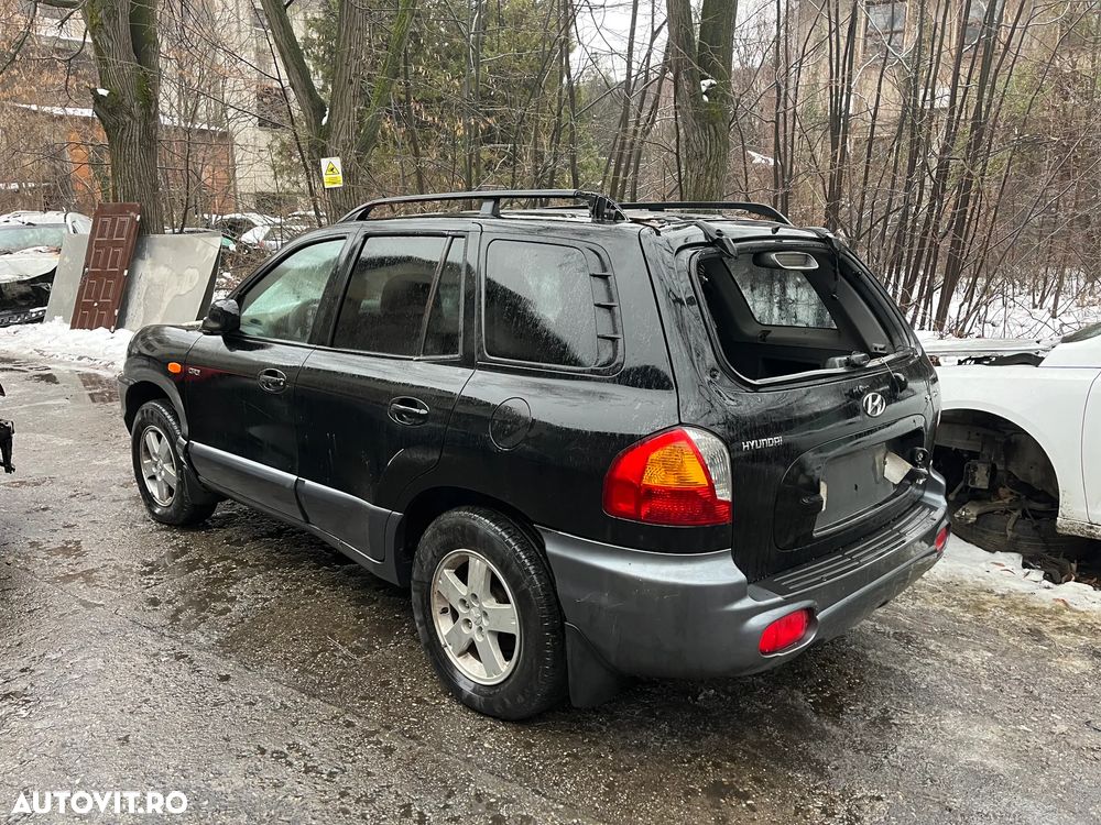 Dezmembrez Hyundai Santa Fe1 2003 negru crdi - 5