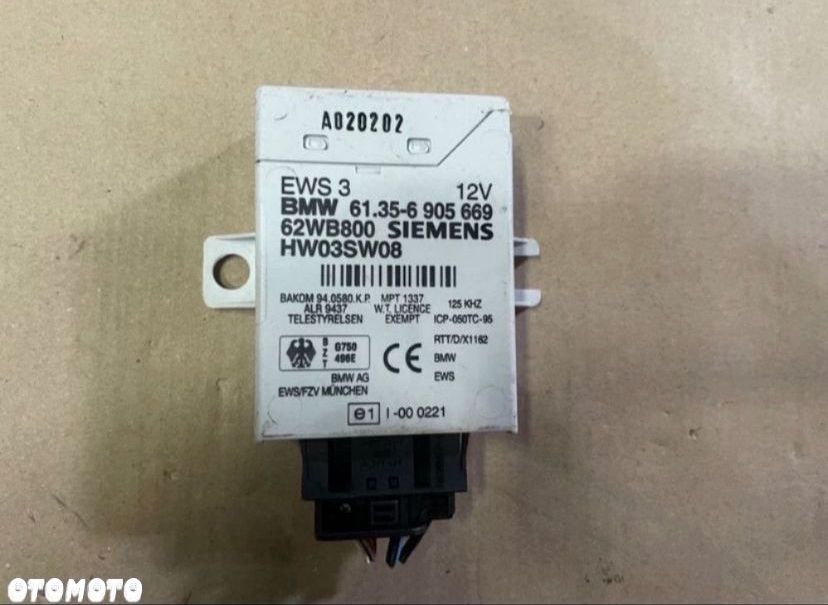 Moduł sterownik EWS bmw 3 e46 5 e39 e38 e53 mini r50 - 2