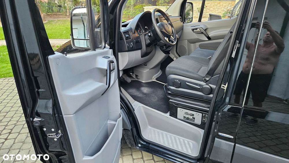 Mercedes-Benz Sprinter 219CDI 3,0 V6 202T.Km. Webasto Nawigacja Kamera Tempomat Fotel Bujany - 10