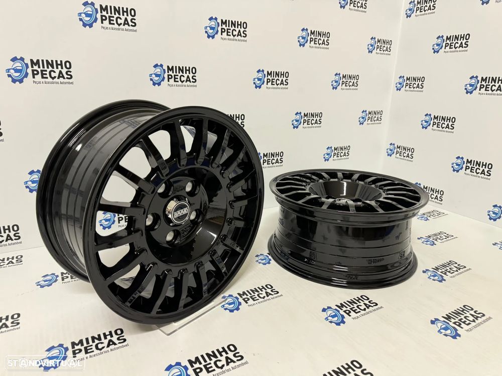 Jantes Look BRAID Win Race em 16 Preto Brilho (5X120) - 6