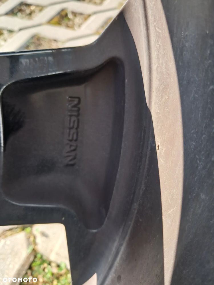Felga aluminiowa +opona 225/45R19 Goodyear Eagle F1 Asymetric 5 czarna Nissan Quashai Kaszkai KE4096P200 et35 7Jx17" Aluminiowa alufelga F1 225/45R19 koło - 9