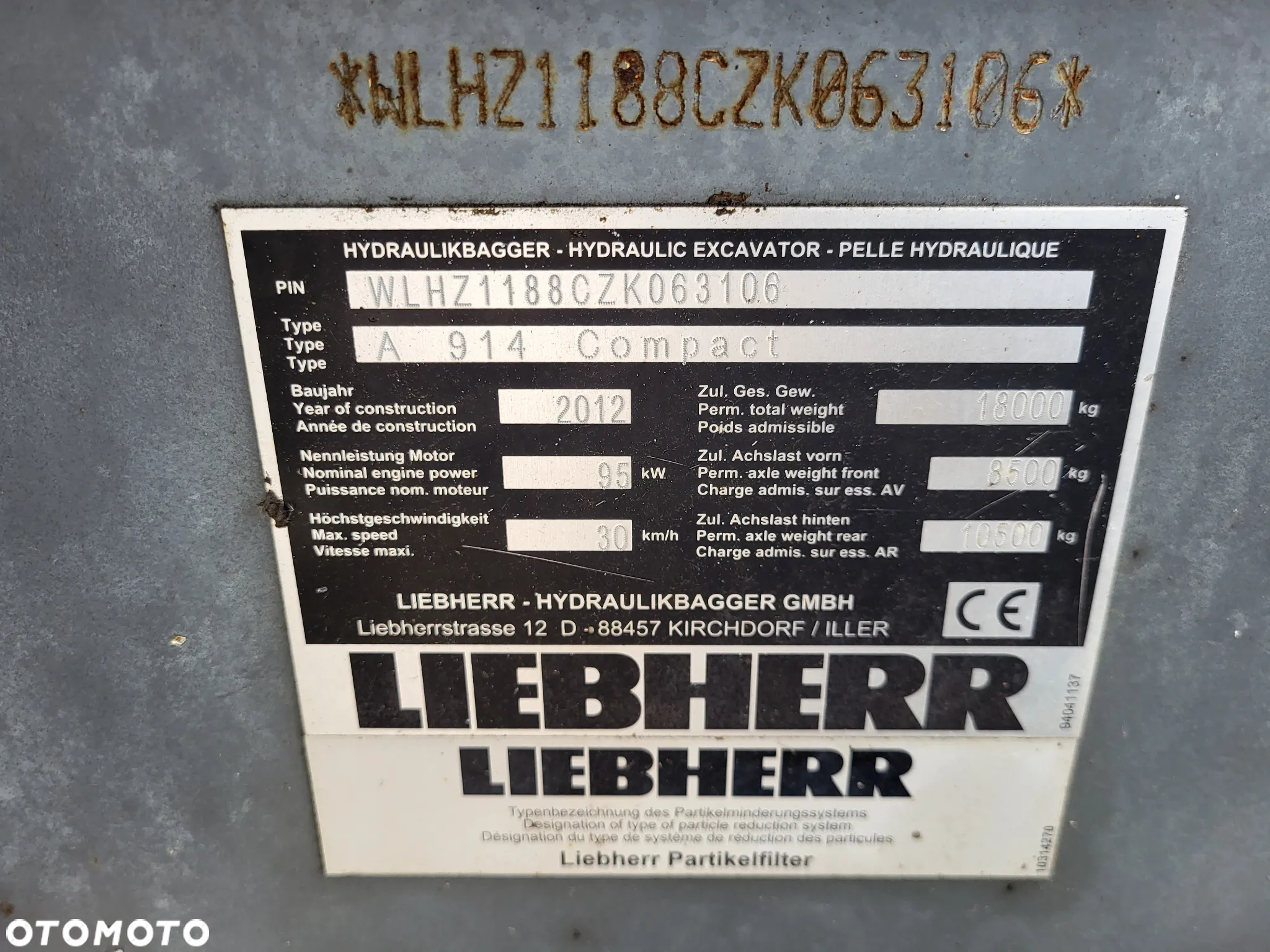 Liebherr A914 Compact / z Niemiec / Stan idealny !!!/ - 7