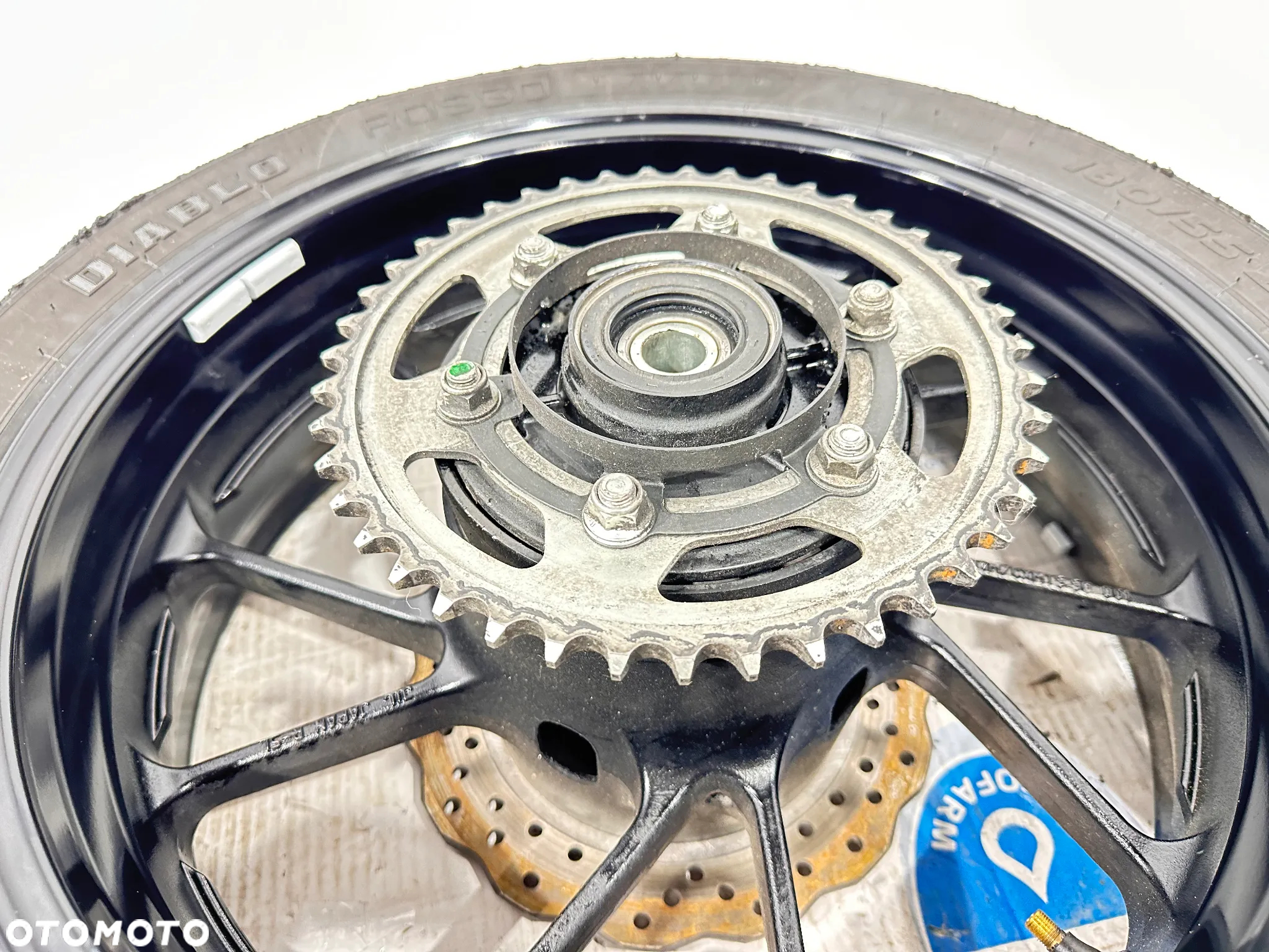 Koło felga tył 180/55/17 Yamaha MT07 MT-07 Tracer 700 - 3