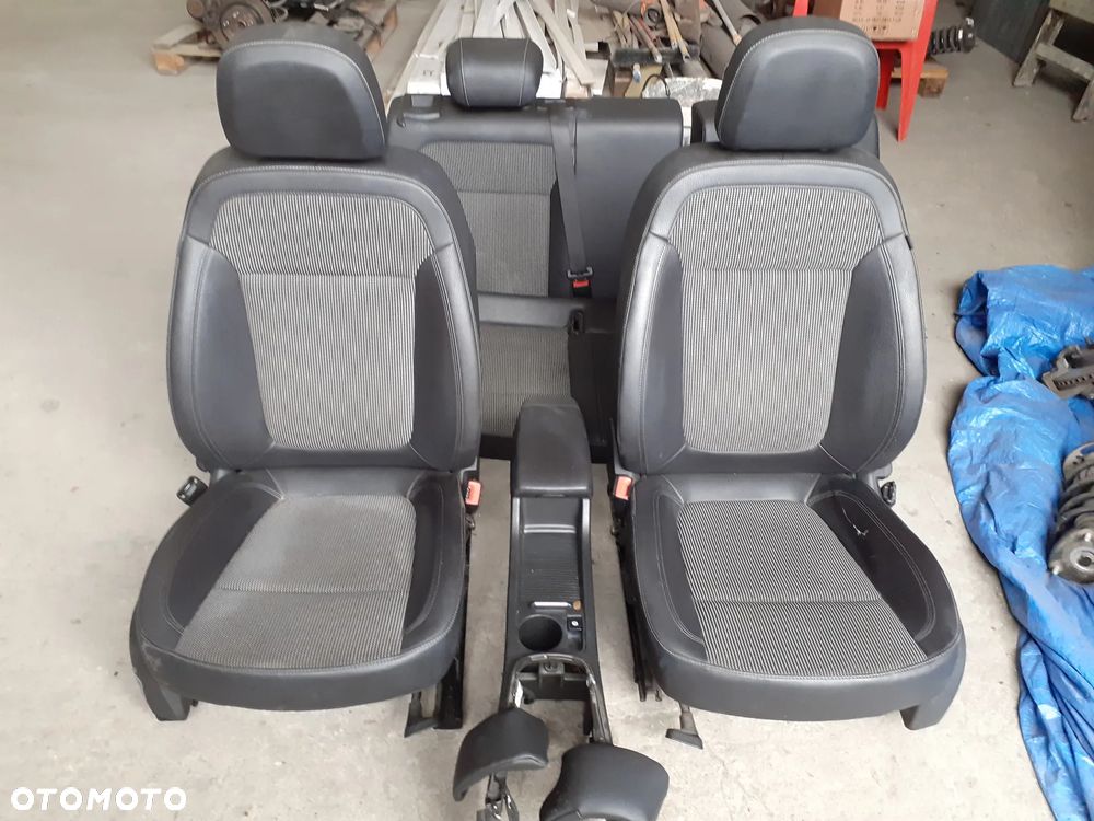 12142 Fotele kanapa półskóra Opel Astra J HB 5 drzwi Europa - 4