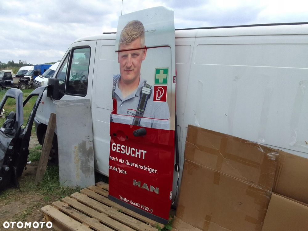 Vw Crafter Ii 7C0 Man Drzwi Prawy Tył - 4