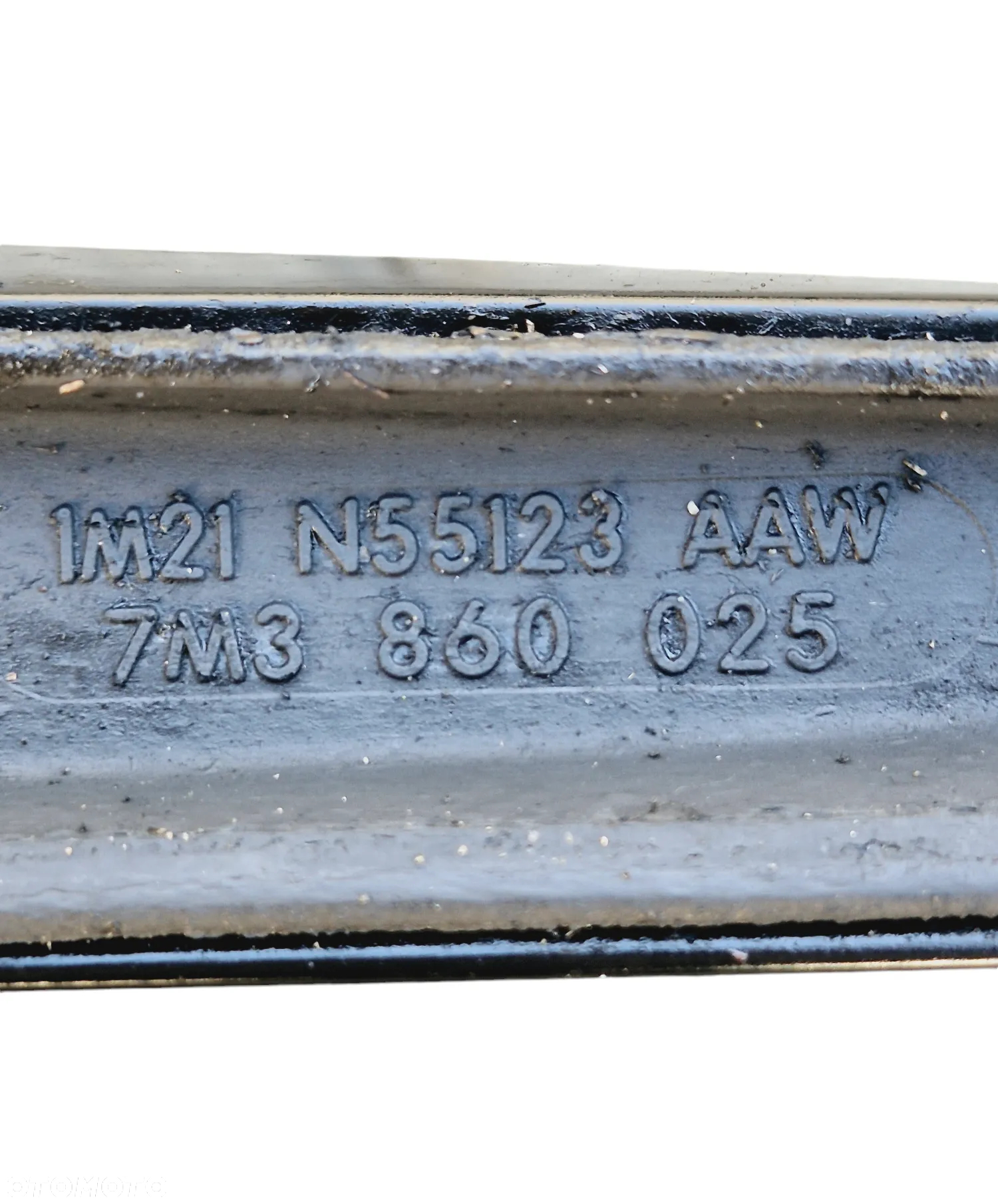 KOMPLET RELINGI DACHOWE VW SHARAN I LIFT | SEAT ALHAMBRA | FORD GALAXY 7M3860026 7M3860025 CZARNE - 14