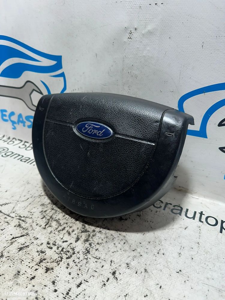 .Airbag Volante Guiador Original Ford Fusion Fiesta MK5 2S6AA042B85 2001 - 2010 - 2