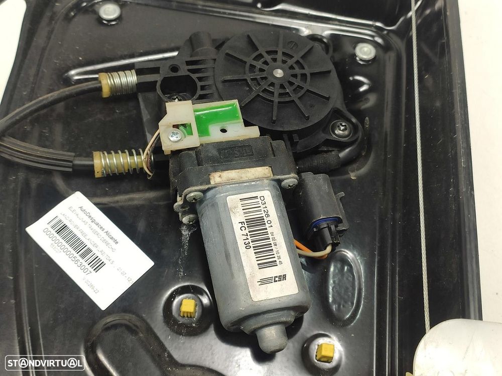 ELEVADOR DE VIDRO TRASEIRO DIREITO LAND ROVER FREELANDER 2 2008 -FC7130 - 1