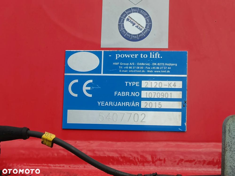 Volvo FMX460 8x4 Bordmatik / HMF2120 / Radio / - 22