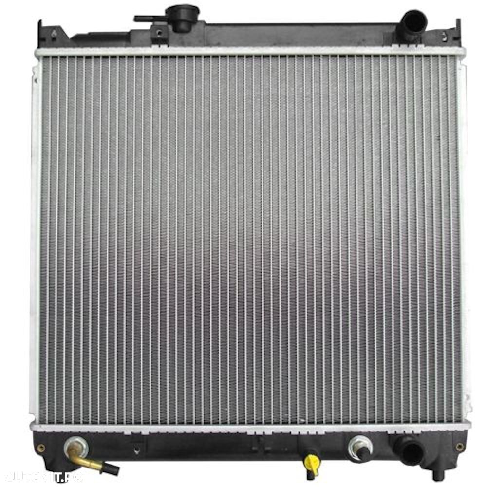 Radiator racire Suzuki Vitara, 06.1997 Motor 1, 6 59kw Benzina, tip climatizare Cu/fara AC, cutie automata, tip Denso, diametru intrare/iesire 28/28mm, dimensiune 484x425x26mm, Cu lipire fagure prin - 1