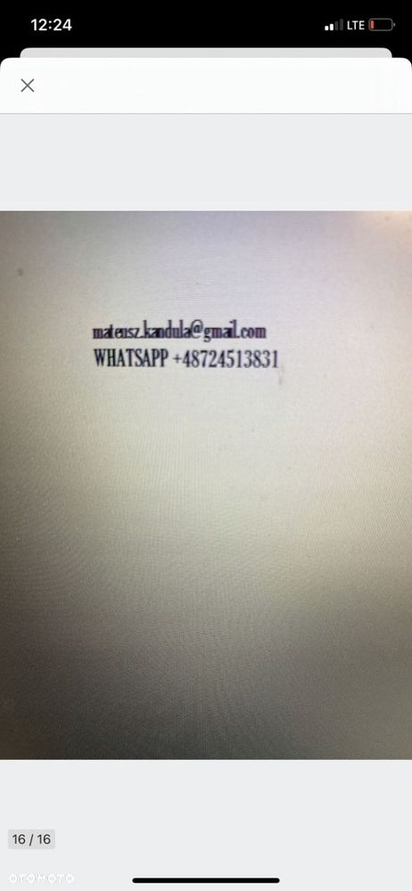 Zderzak Kratka Zaślepka OPEL AMPERA ORYGINAŁ - 4