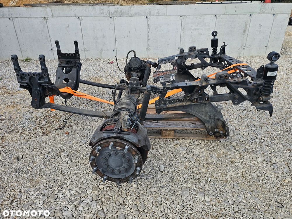 KOMPLETNE PRZEDNIE ZAWIESZENIE RESOR MERCEDES ACTROS MP4 EURO6 - 1