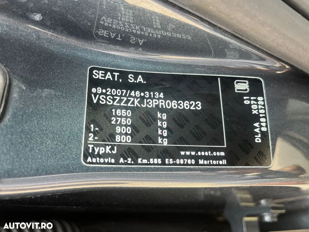 Seat Arona 1.0 TSI DSG7 FR - 37