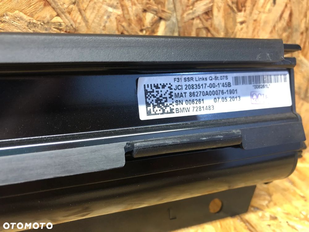 ROLETA PRZECIWSŁONECZNA OSŁONA OKNA DRZWI PRAWY LEWY TYŁ BMW F31 - 8
