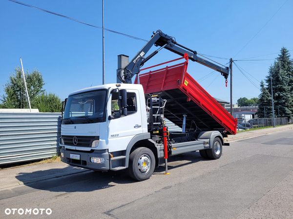 Mercedes-Benz ATEGO 1623 HDS Żuraw Dźwig HIAB NOWY KIPER WYWROTKA Fun. ROTATOR