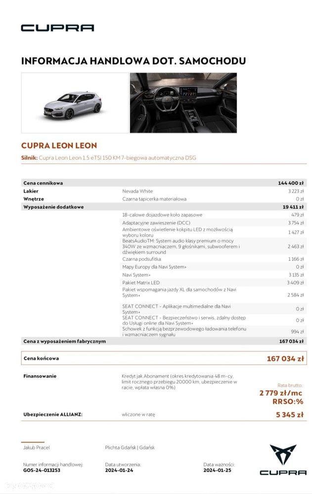 Cupra Leon 1.5 eTSI DSG - 6