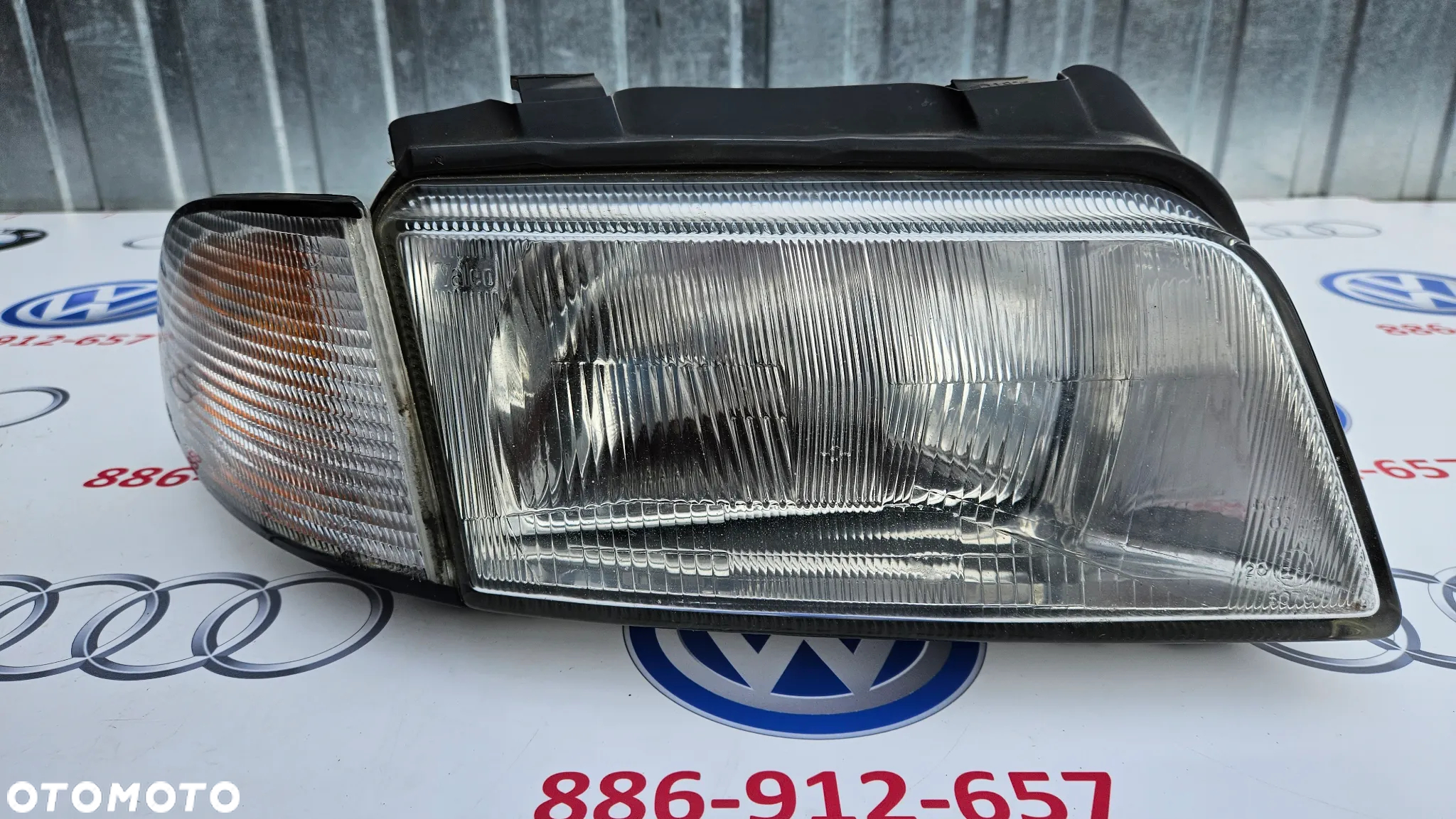 Audi A4 B5 1995- Kompletny reflektor prawy Lampa przednia prawa VALEO 8D0941004A EUROPA - 3