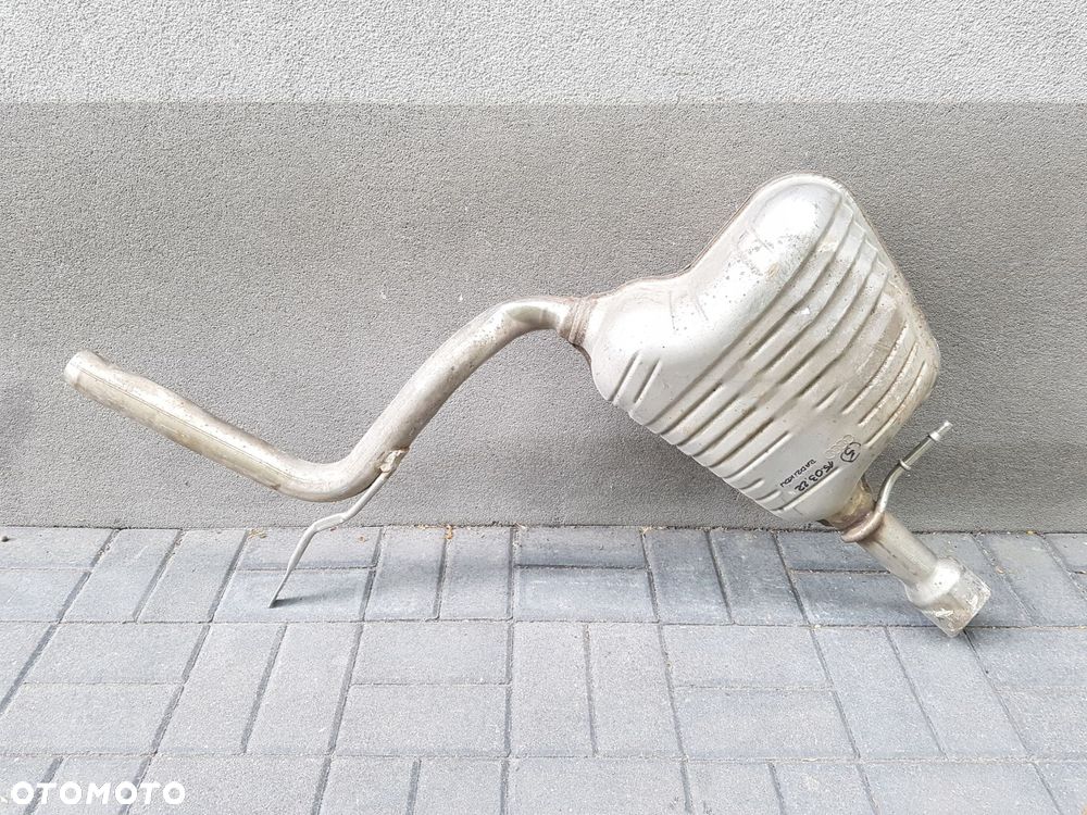 audi a6 c6 lewy tłumik końcowy wydech 4f0253611aa - 1