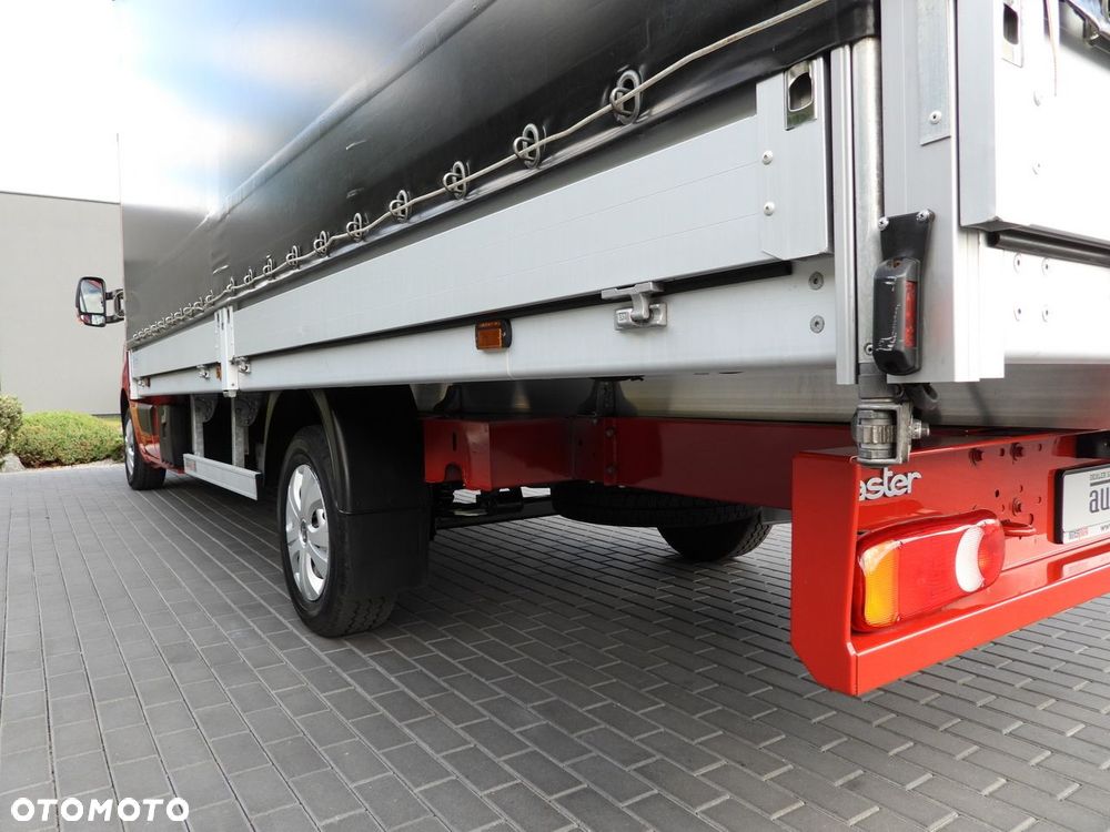 Renault MASTER PLANDEKA 10 PALET WEBASTO TEMPOMAT LEDY KLIMATYZACJA  165KM - 17