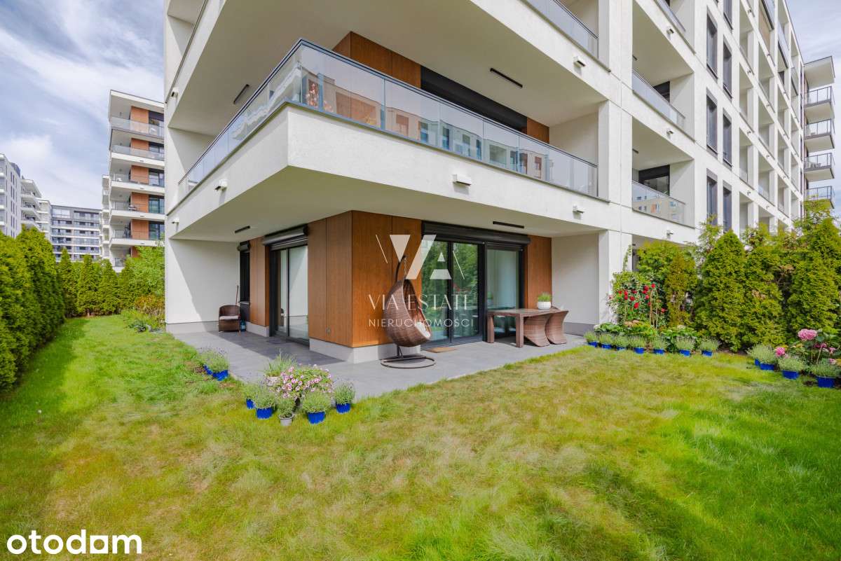 Apartament z ogrodem | Marina Mokotów II I 119m2