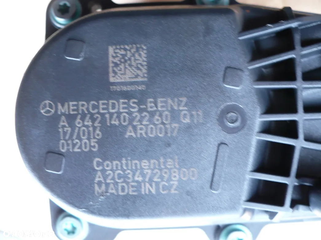 mercedes 350cdi zawor egr A6421402260 ORYGI. - 3