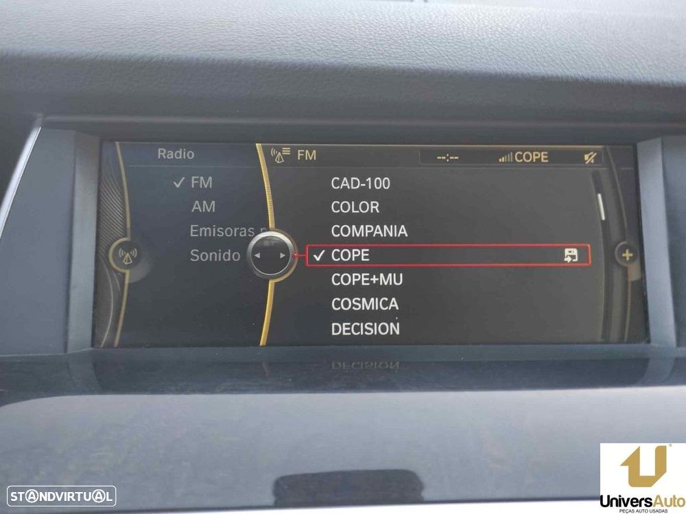TELA/ECRÃ MULTIFUNÇÕES BMW SERIE 5 GRAN TURISMO (F07) 535D XDRIVE - 7