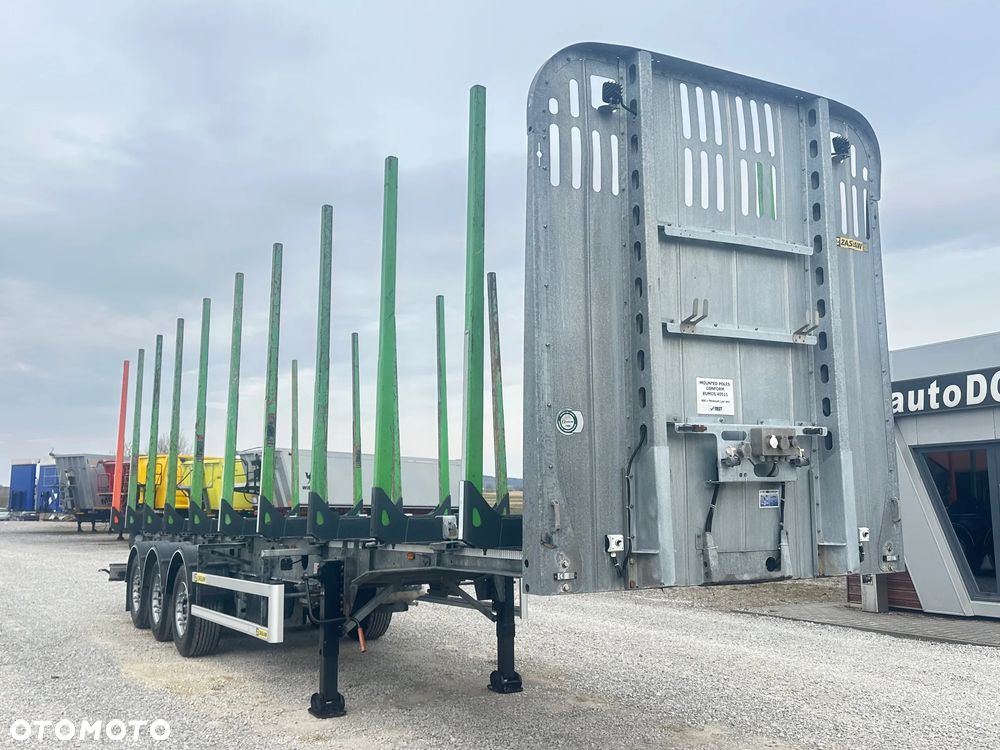 Zaslaw NACZEPA / KŁONICOWA / 2020 / LEŚNA / DO PRZEWOZU DREWNA /