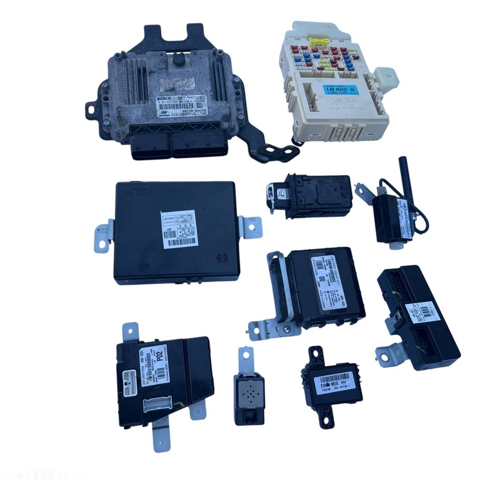 Komputer ECU zestaw startowy Hyundai ix35 1.7 CRDI - 6