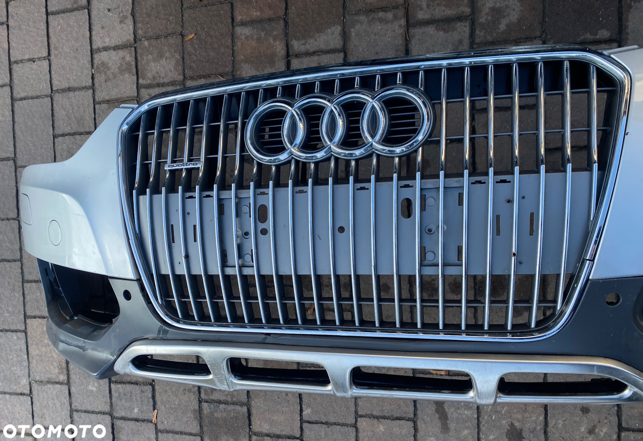 AUDI A4 B8 LIFT 12-16 ALLROAD ZDERZAK SPRYSK LX7W BD ORG. - 3